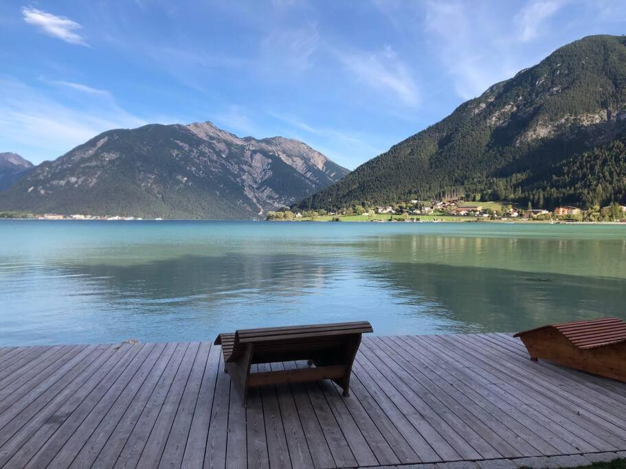 Urban Mountain Chalet With Lake View Maurach  Exterior foto